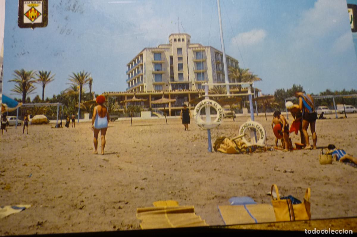Postales: postal castellon residencia el carmen bco,central c irculada