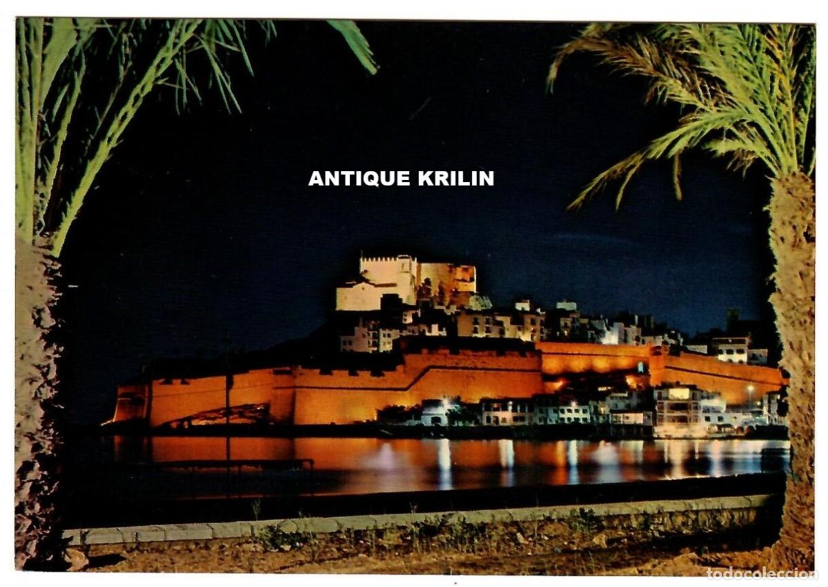 Postales: PE&Ntilde;ISCOLA N&ordm; 39 VISTA NOCTURNA / EDICION G. GARRABELLA / SIN FRANQUEAR