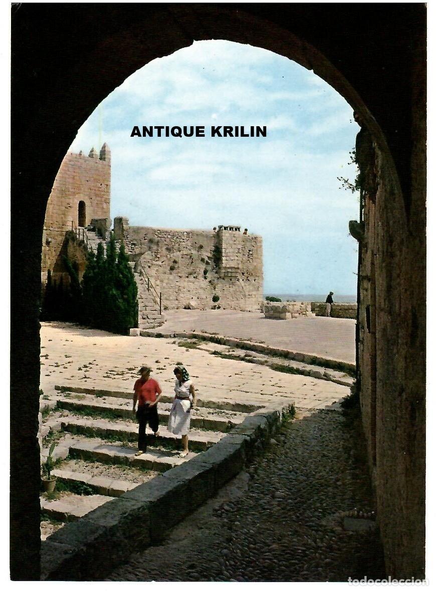 Postales: PE&Ntilde;ISCOLA N&ordm; 3 INTERIOR CASTILLO / EDICIONES FISA / SIN FRANQUEAR