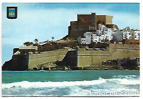 Postales: CASTILLO Y MURALLAS / CASTLE AND WALLS.- PE&Ntilde;ISCOLA / CASTELLON