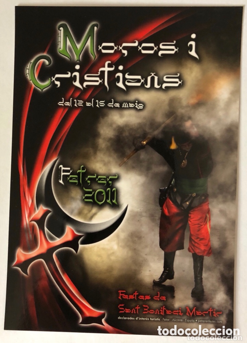 Postales: Lote de postales moros y Cristianos de Petrer