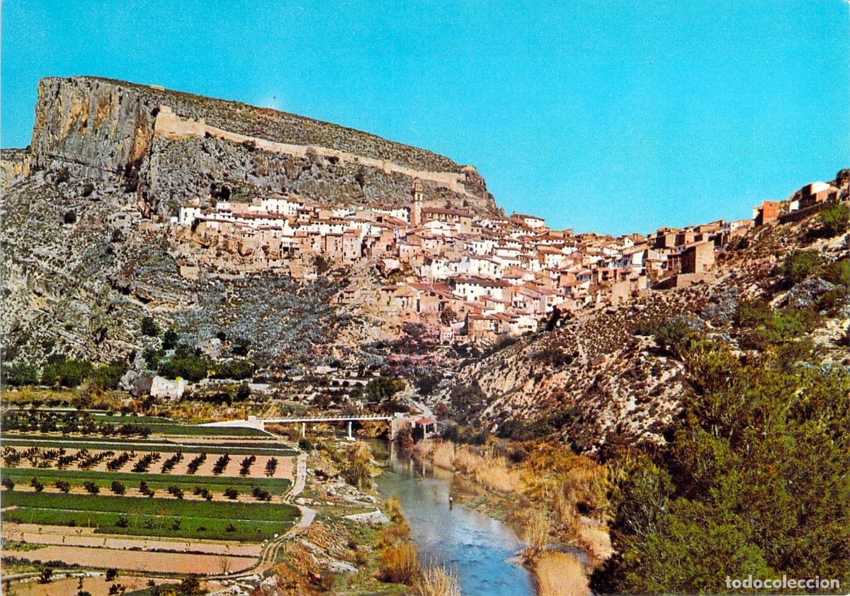 Postales: Postal de Chulilla, Valencia - Vista Parcial y R&iacute;o Turia