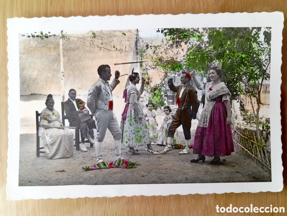 Postales: POSTAL VALENCIA BAILE REGIONAL EDITORIAL CRIS-ADAM 107 CIRCULADA A GRANADA