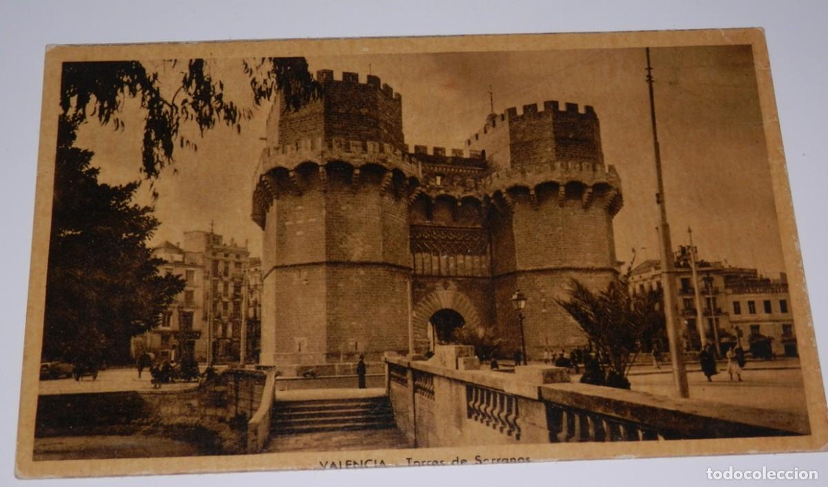 Postales: TARGETA POSTAL DE VALENCIA - TORRES DE SERRANOS