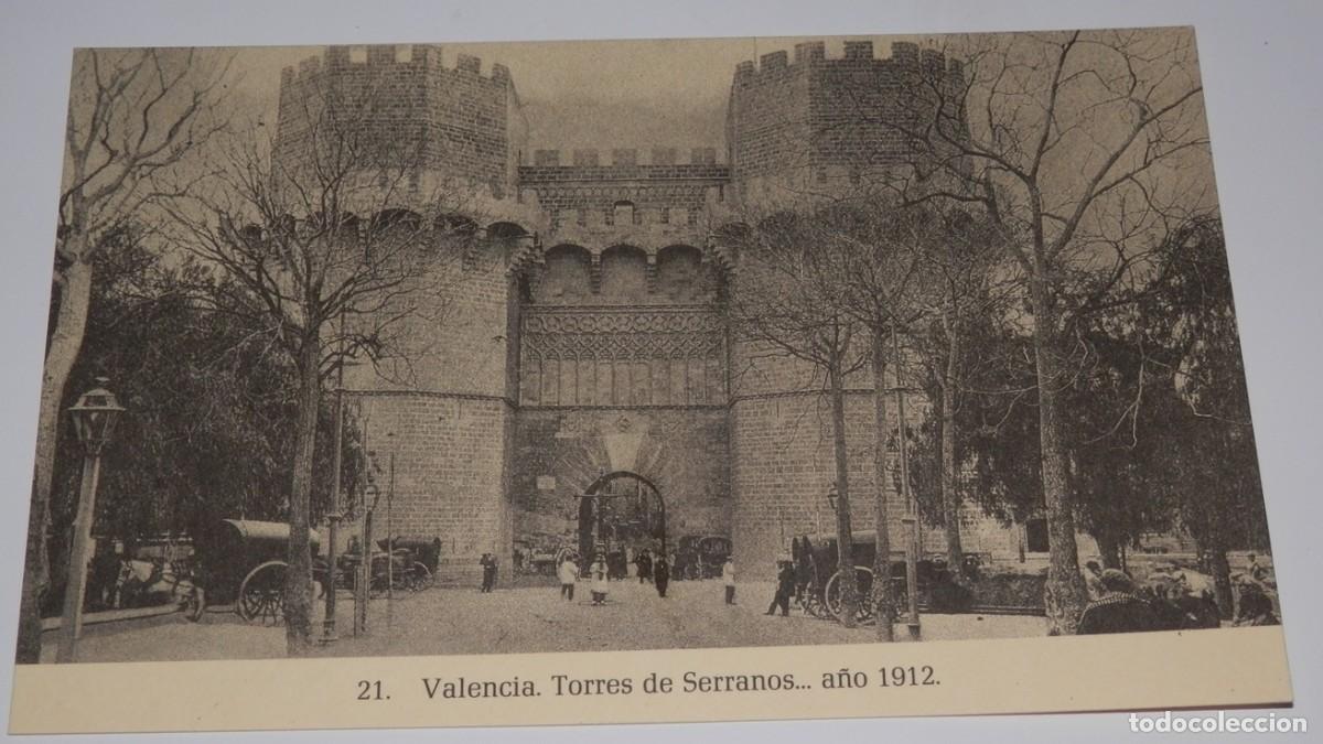 Postales: TARGETA POSTAL DE VALENCIA - TORRES DE SERRANOS - A&Ntilde;O 1912