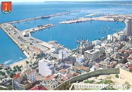 Postales: POSTAL A COLOR 101 ALICANTE PANORAMICA DEL PUERTO RO FOTO
