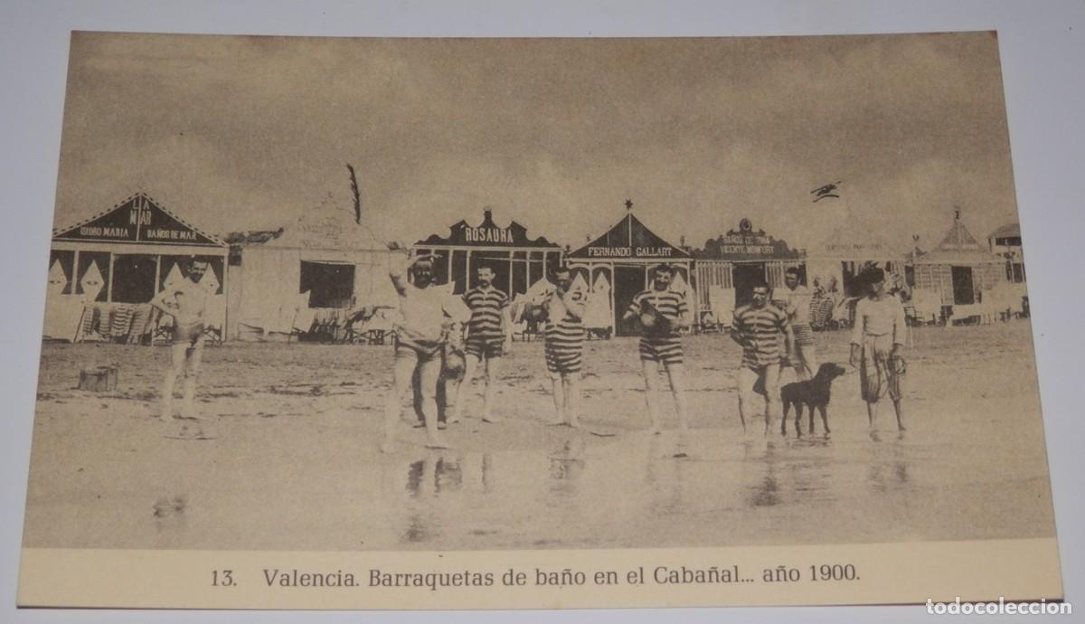 Postales: TARGETA POSTAL DE VALENCIA - BARRAQUETAS DE BA&Ntilde;O A&Ntilde;O 1900