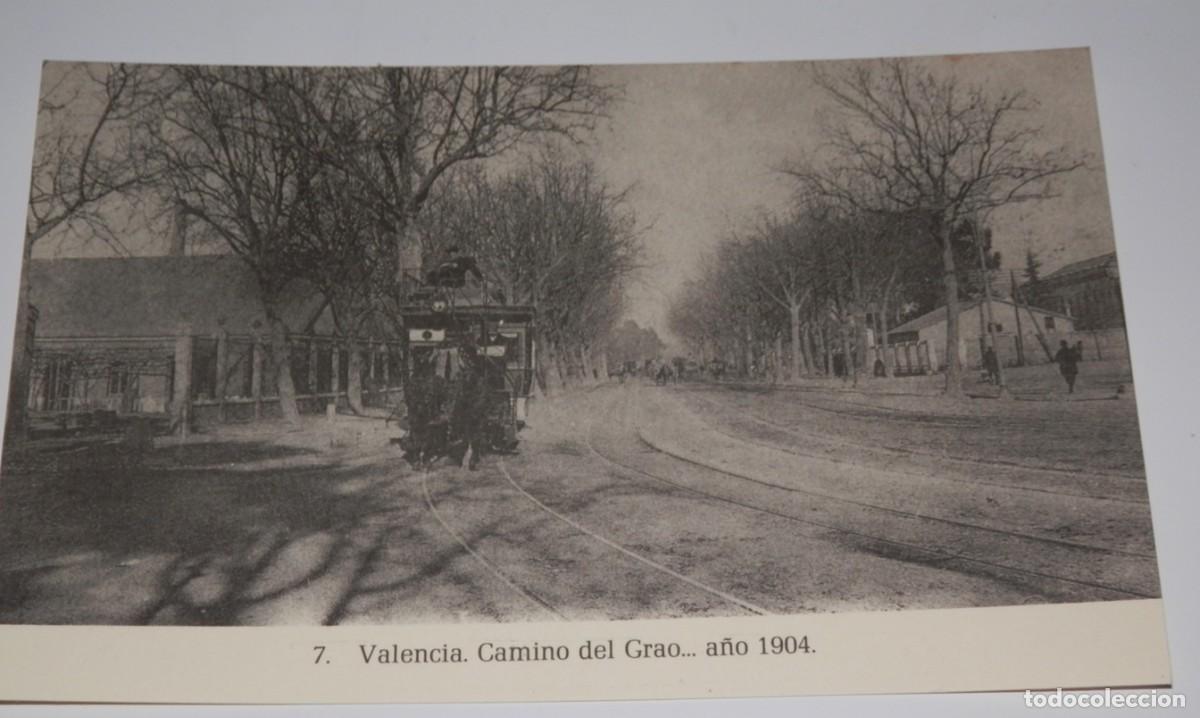 Postales: TARGETA POSTAL DE VALENCIA - CAMINO DEL GRAO A&Ntilde;O 1904