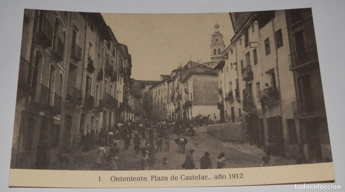 Postales: TARGETA POSTAL DE ONTINIENTE- PLAZA DE CASTELAR A&Ntilde;O 1912