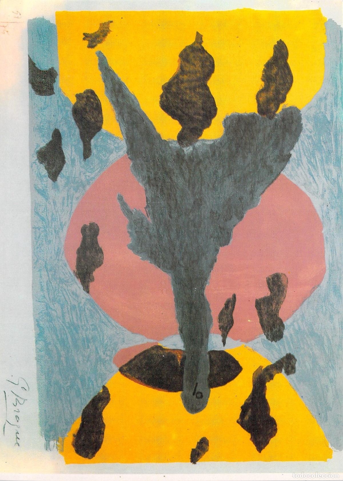 Postales: Postal de Arte Moderno Georges Braque Exinixe Museo Alicante