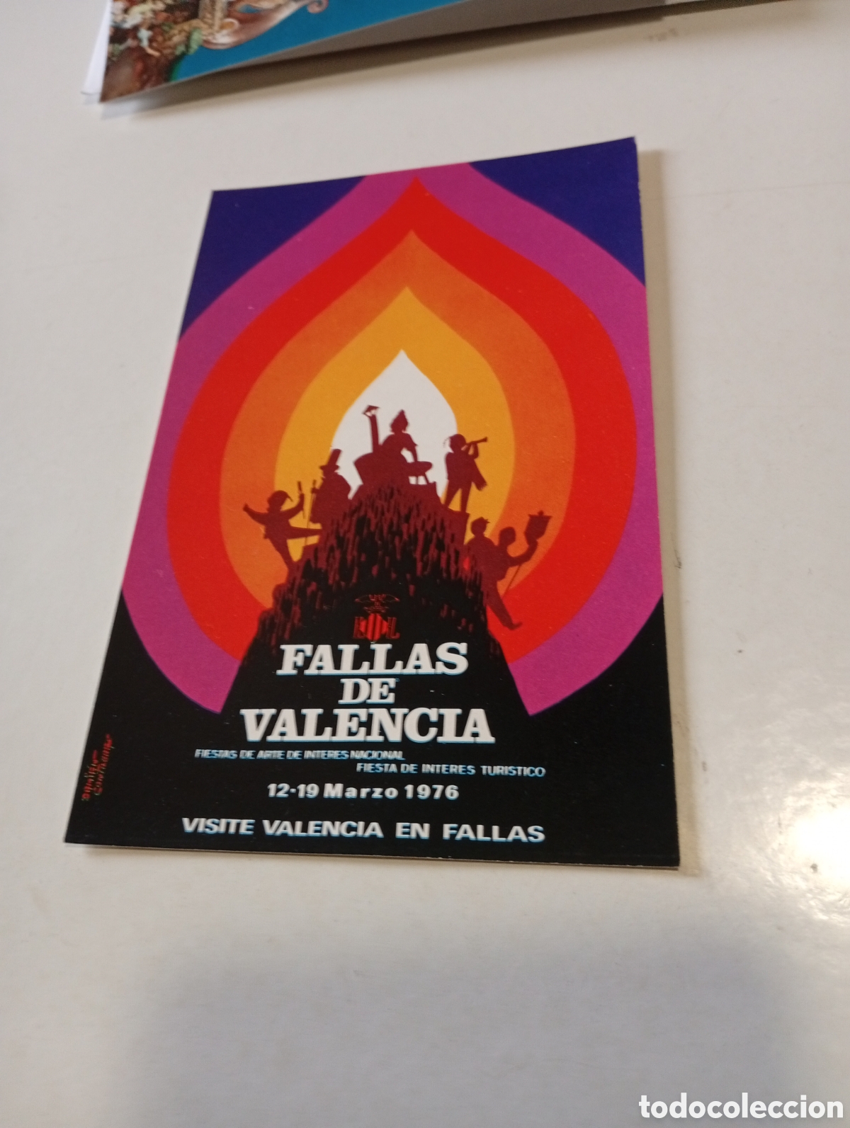 Postales: Postal fallas de valencia 1976
