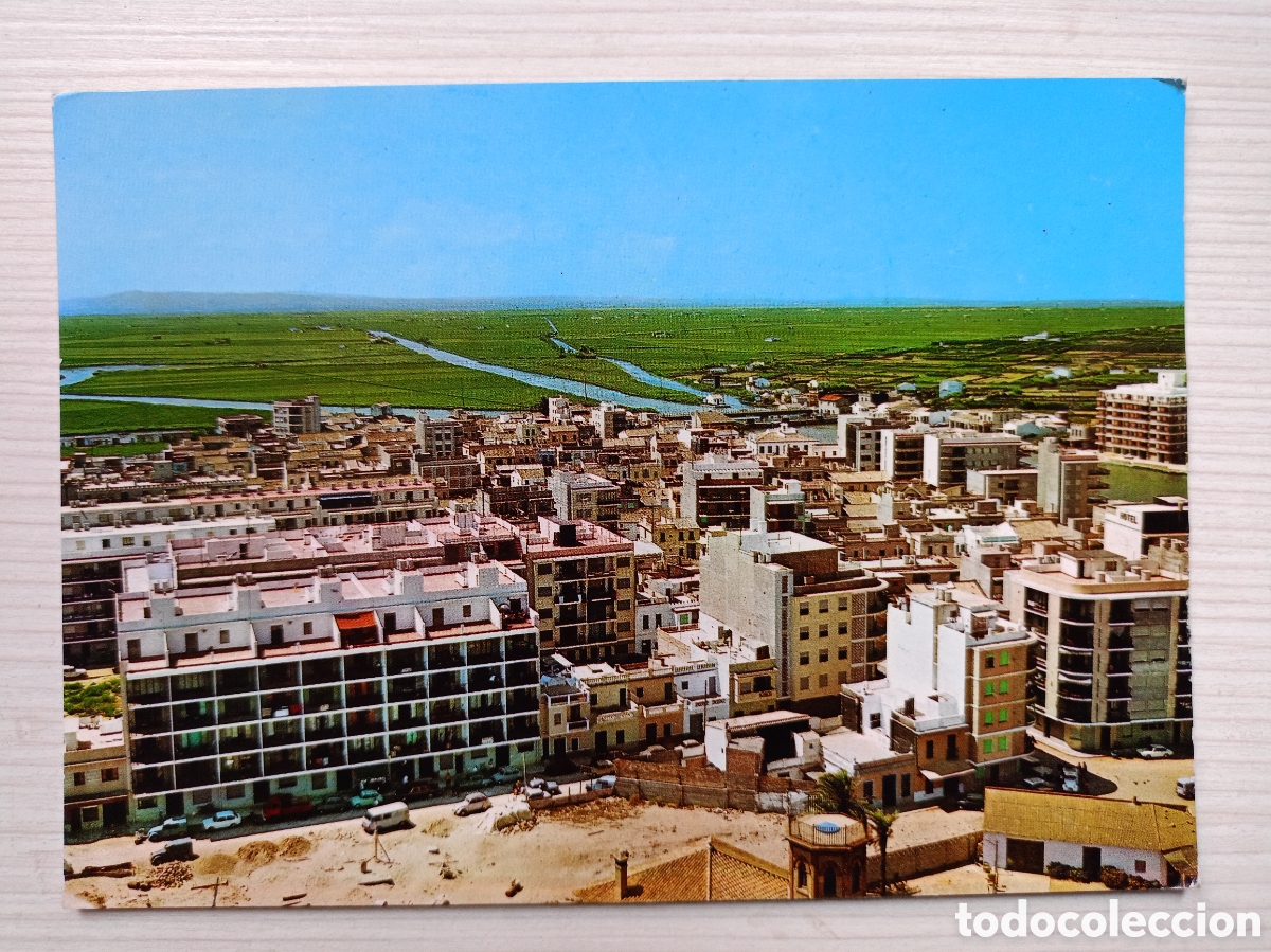 Postales: Antigua postal El Perell&oacute; Valencia
