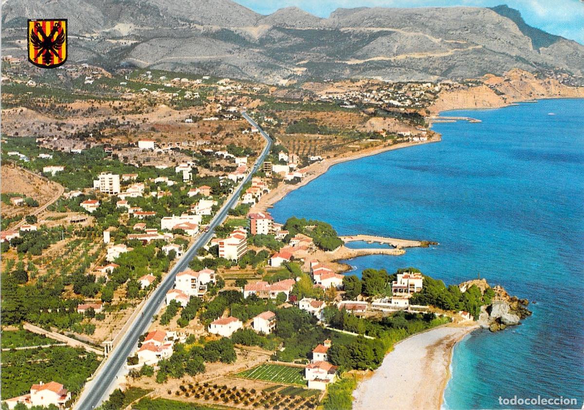 Postales: Postal Olla de Altea Alicante Vista A&eacute;rea Costa Blanca