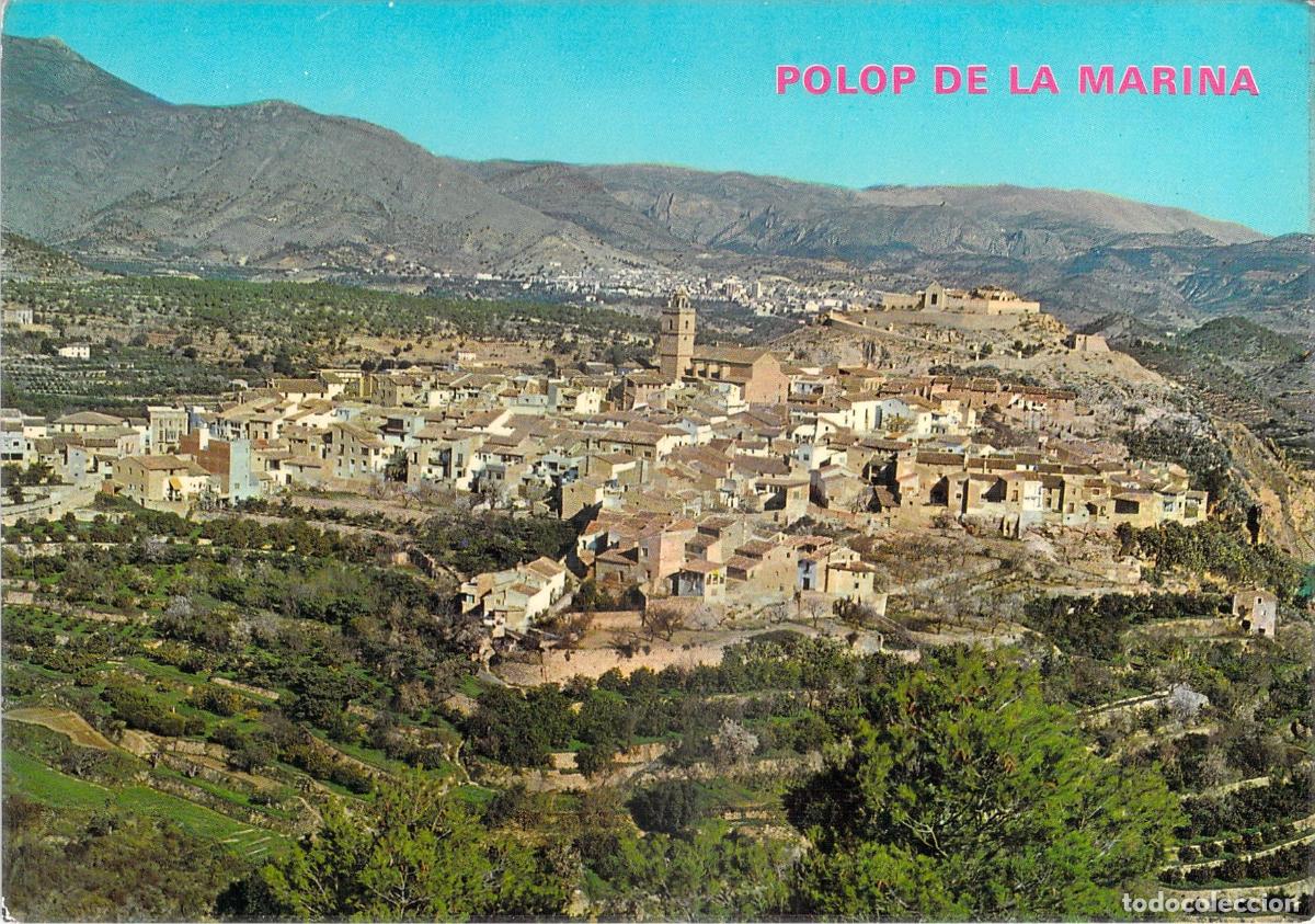 Postales: Postal de Polop de la Marina, Alicante - Vista General