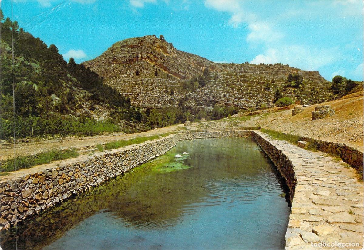 Postales: Postal del R&iacute;o Tu&eacute;jar en Valencia y Recriadero de Carpas