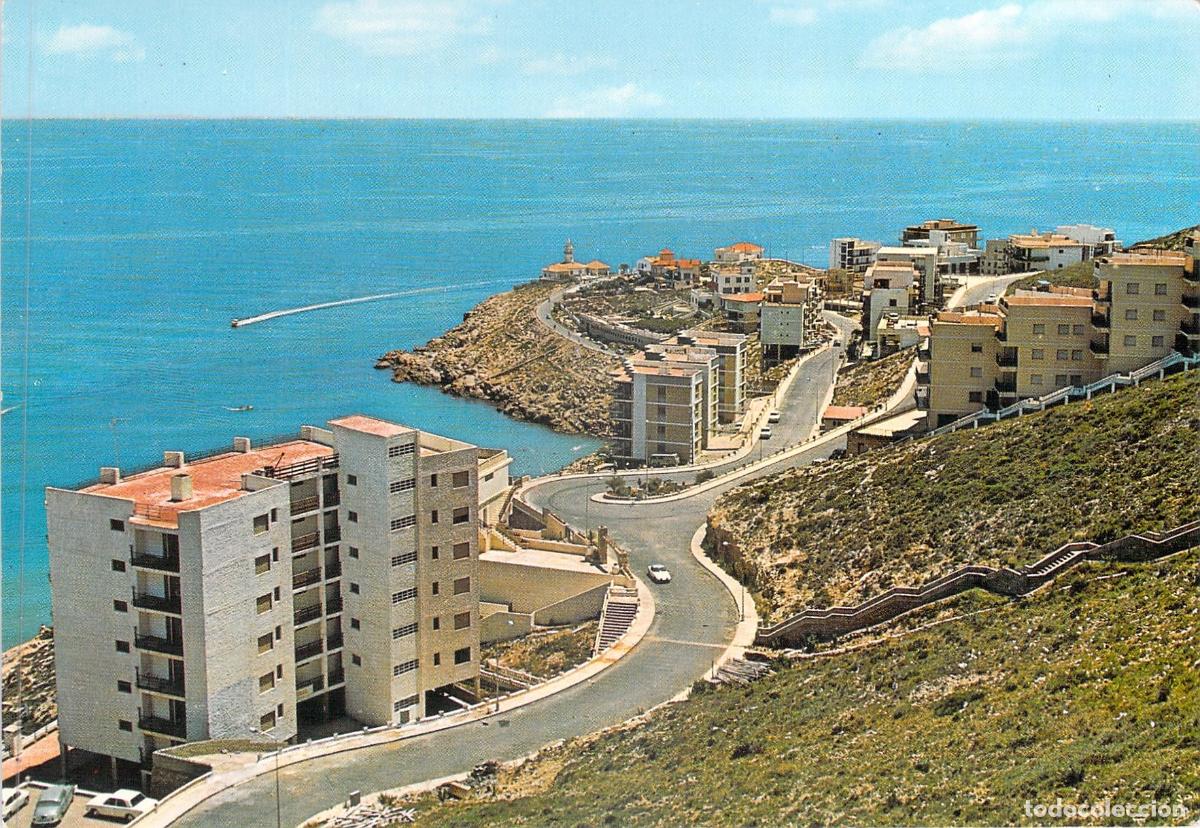 Postales: Postal Cullera Vista Parcial con Faro y Costa Valenciana