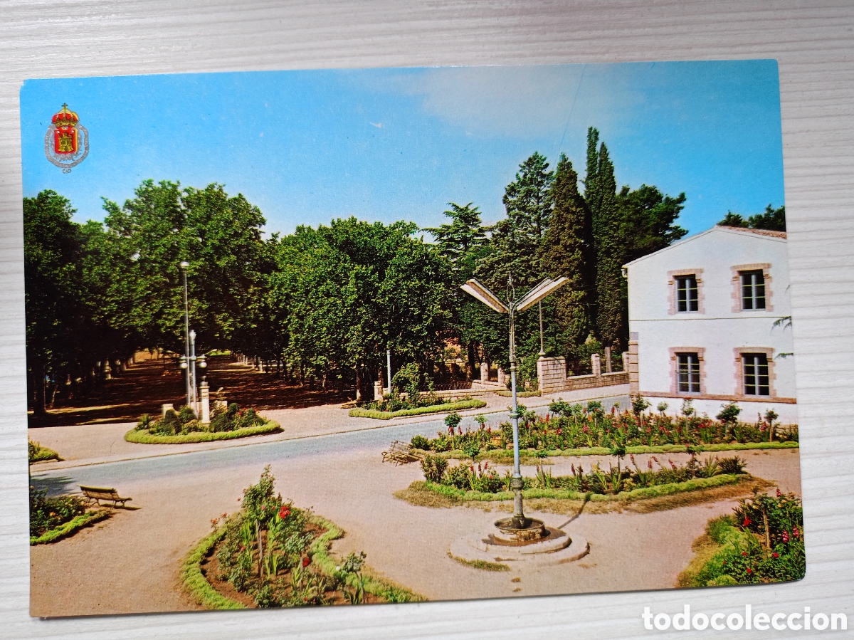 Postales: UTIEL ( VALENCIA ) PASEO DE LA GLORIETA