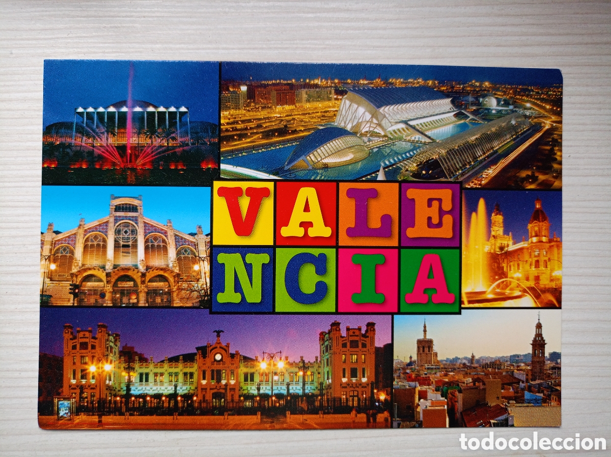 Postales: Postal Valencia varios edificios