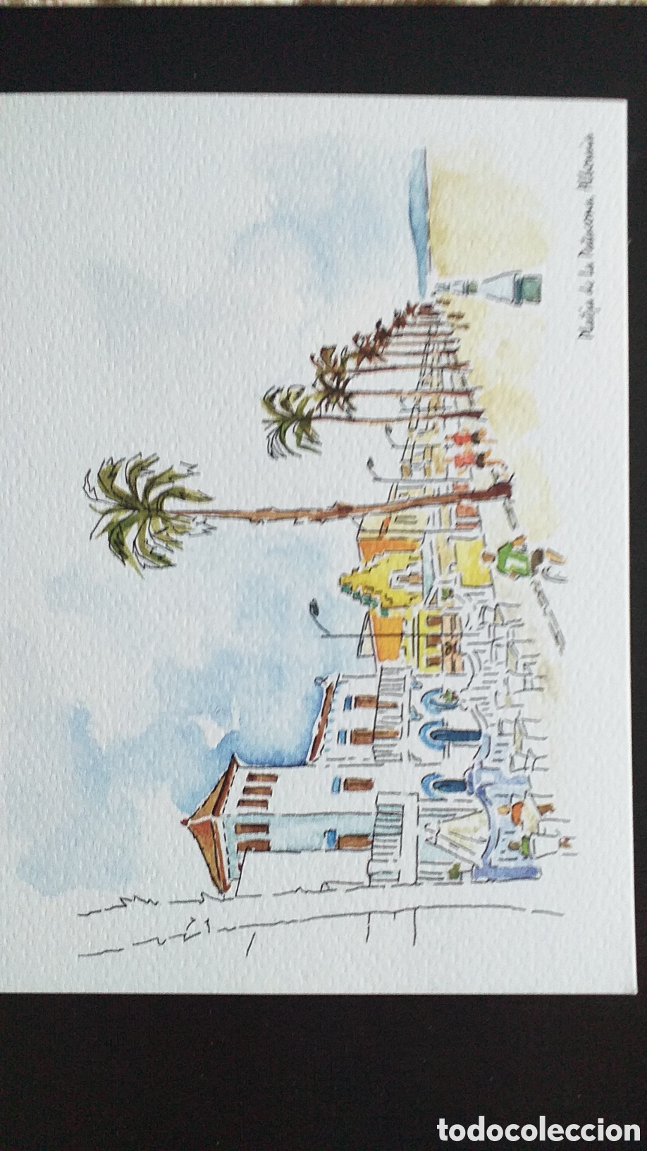 Postales: Postal de # PLATJA DE LA PATACONA, ALBORAIA # sin escribir