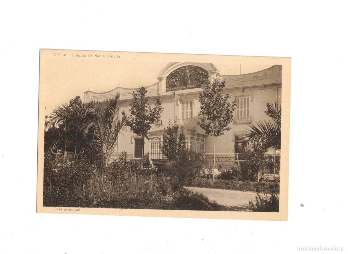 Postales: ALICANTE. COLONIA SANTA EULALIA. CASA PRINCIPAL