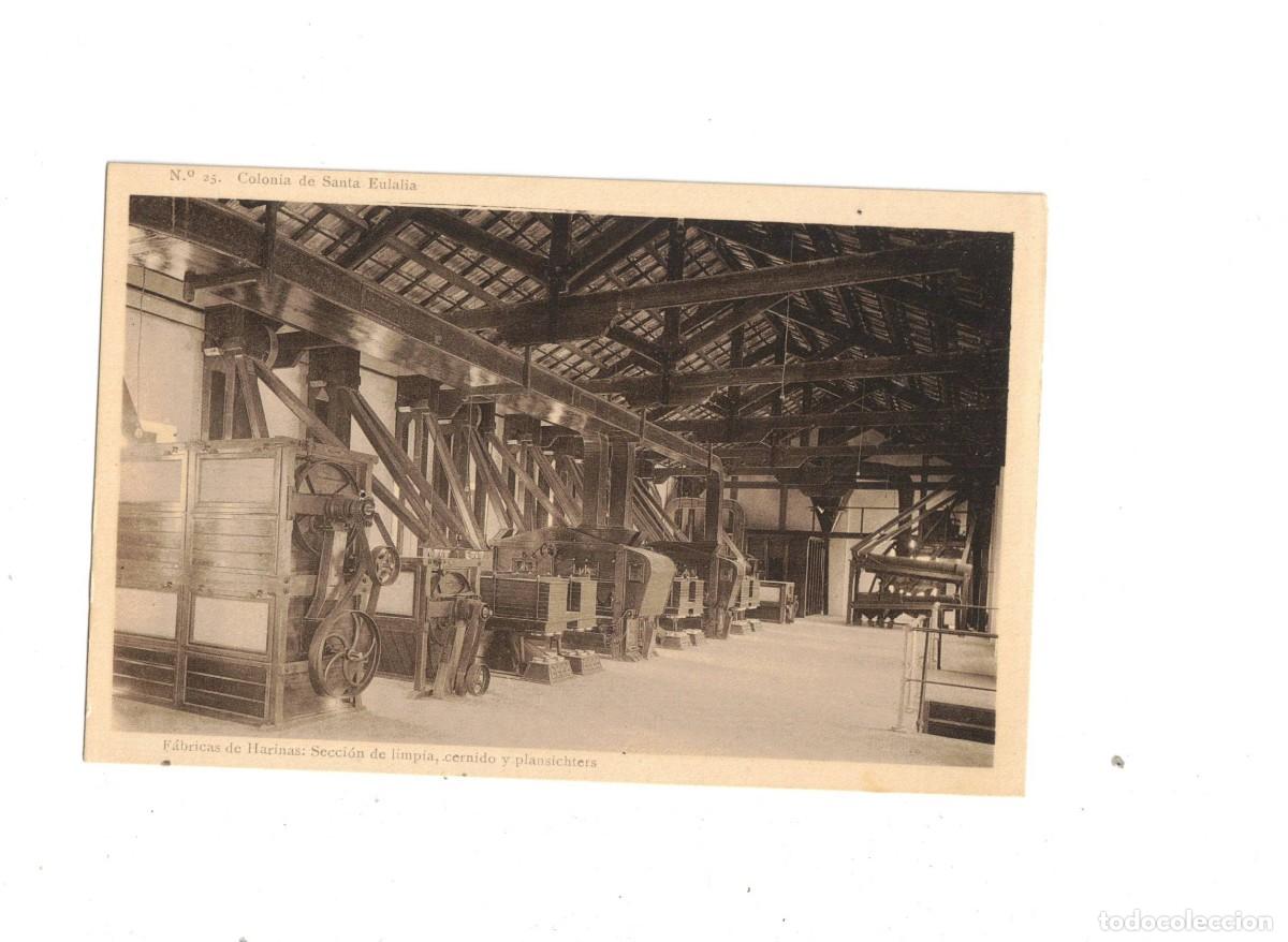 Postales: ALICANTE. COLONIA SANTA EULALIA. F&Aacute;BRICA DE HARINAS
