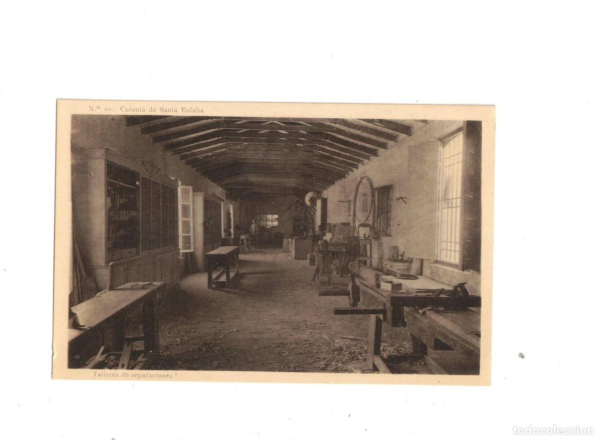 Postales: ALICANTE. COLONIA SANTA EULALIA. TALLERES