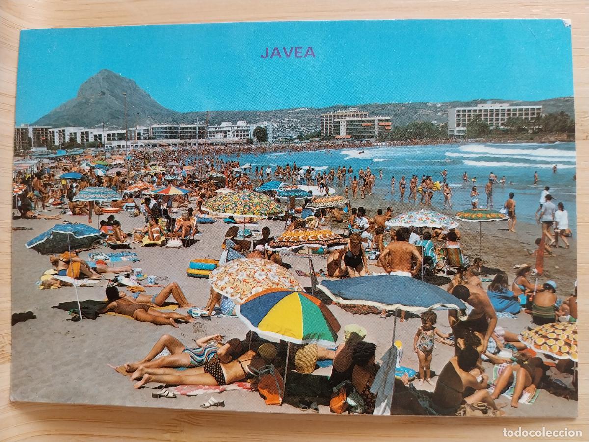 Postales: JAVEA PLAYA ALICANTE ED HNOS GALIANA 8 SC ORIGINAL MUY ANIMADA