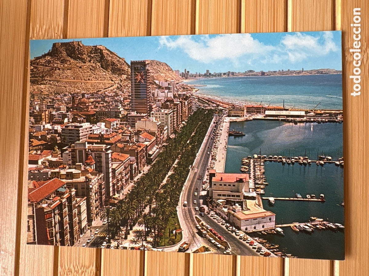 Postales: Postal - Alicante - Vista Parcial - N&ordm; 140 - Garc&iacute;a Garrabella - Escrita. ASM