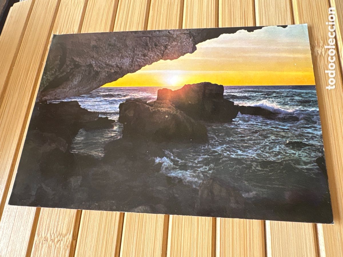 Postkarten: Postal J&aacute;vea (Alicante) Amanecer en Cova Talla. Sin circular. Ed. Soler Catal&aacute;. ASM