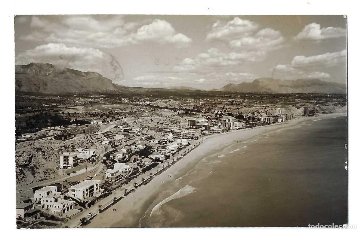 Postales: BENIDORM (ALICANTE). FOTOS HERMANOS GALIANA. CIRCULADA. A&Ntilde;OS 60