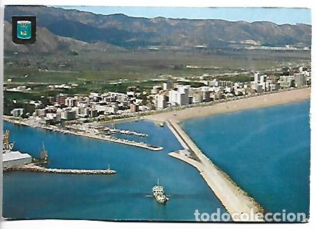 Postales: PUERTO Y PLAYA. VISTA AEREA.- GANDIA / VALENCIA