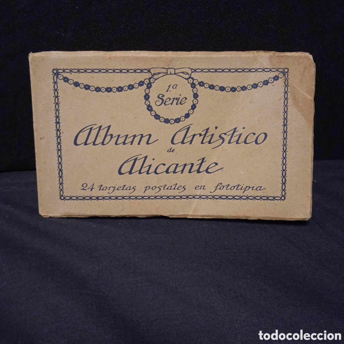 Postales: &Aacute;LBUM ART&Iacute;STICO DE ALICANTE 24 TARJETAS POSTALES EN FOTOTIPIA - FOTOTIPIA THOMAS DE BARCELONA
