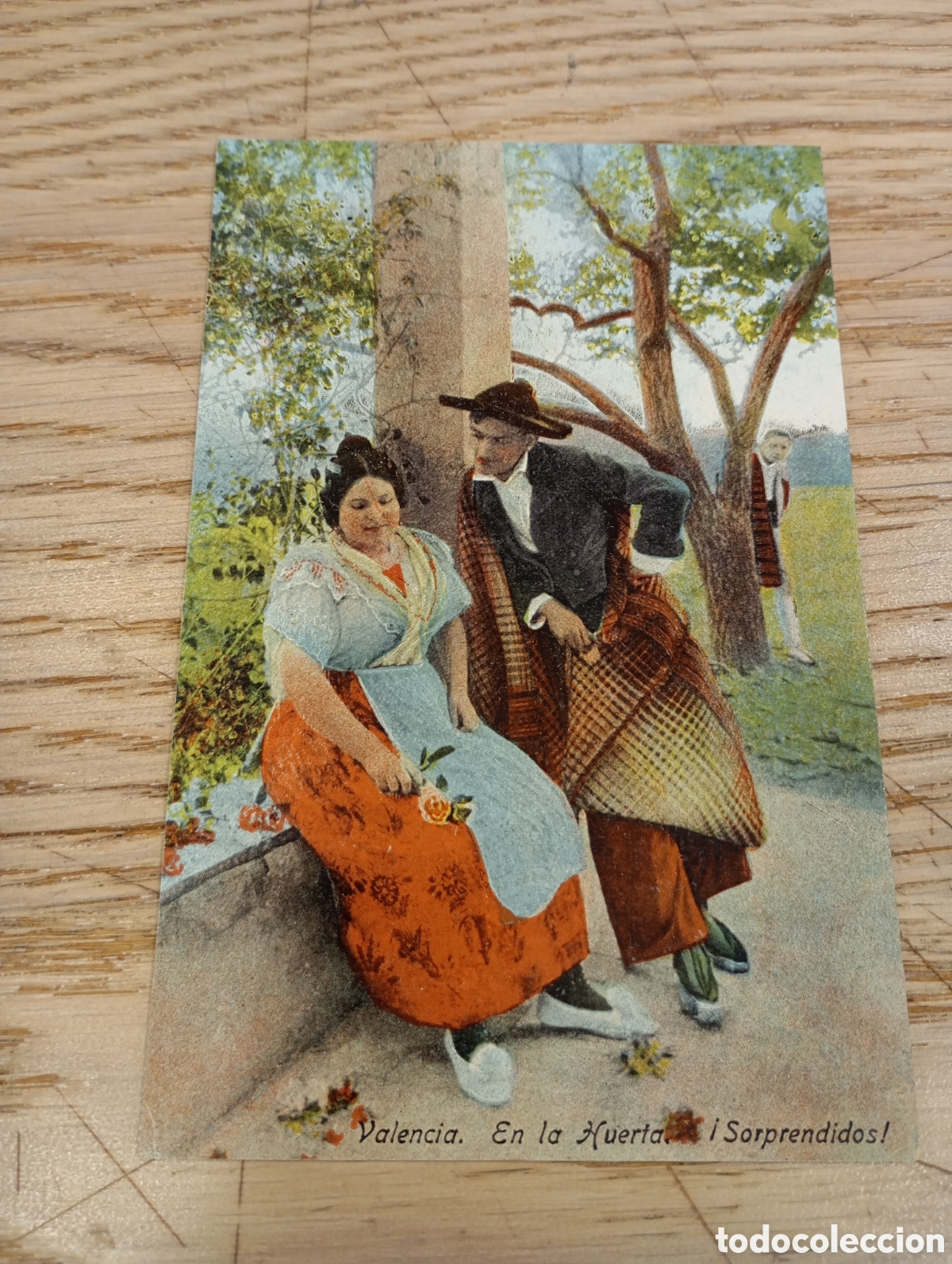 Postales: VALENCIA - EN LA HUERTA. &iexcl;SORPRENDIDOS! - EDICI&Oacute;N F. C.