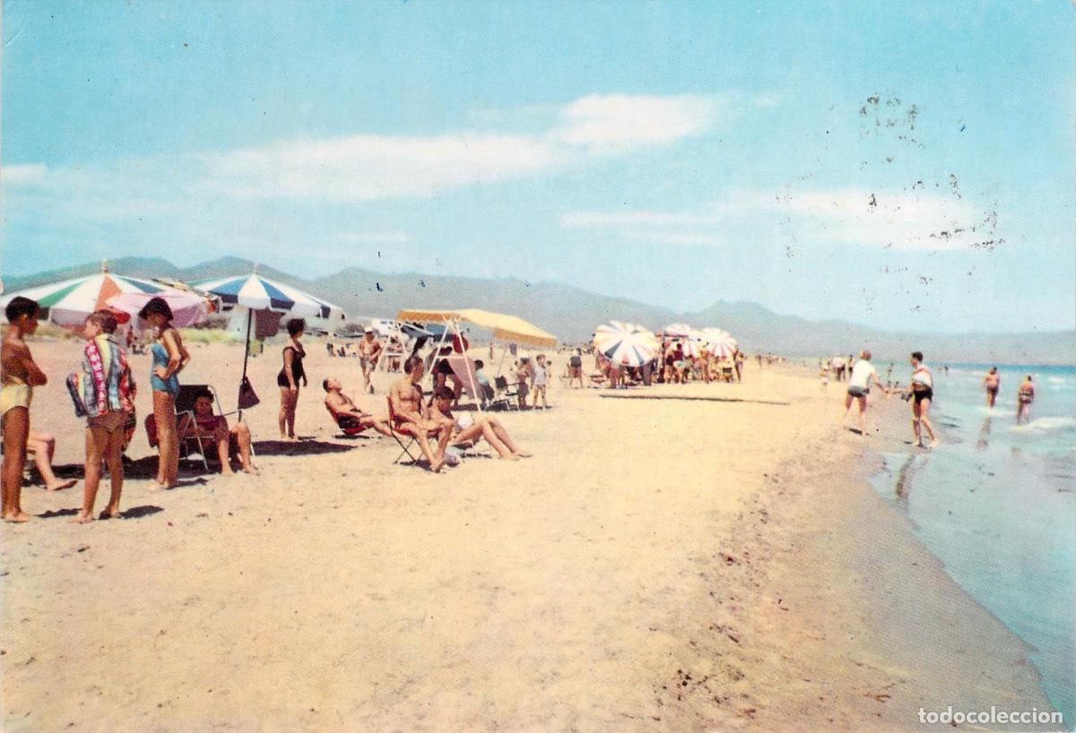 Postales: Postal de la Playa en Castell&oacute;n, Costa de Azahar - Escena de Veraneo