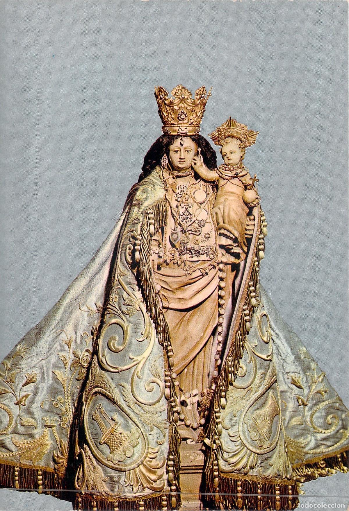 Postales: Postal Virgen de Aguas Vivas Patrona de Carcaixent Valencia