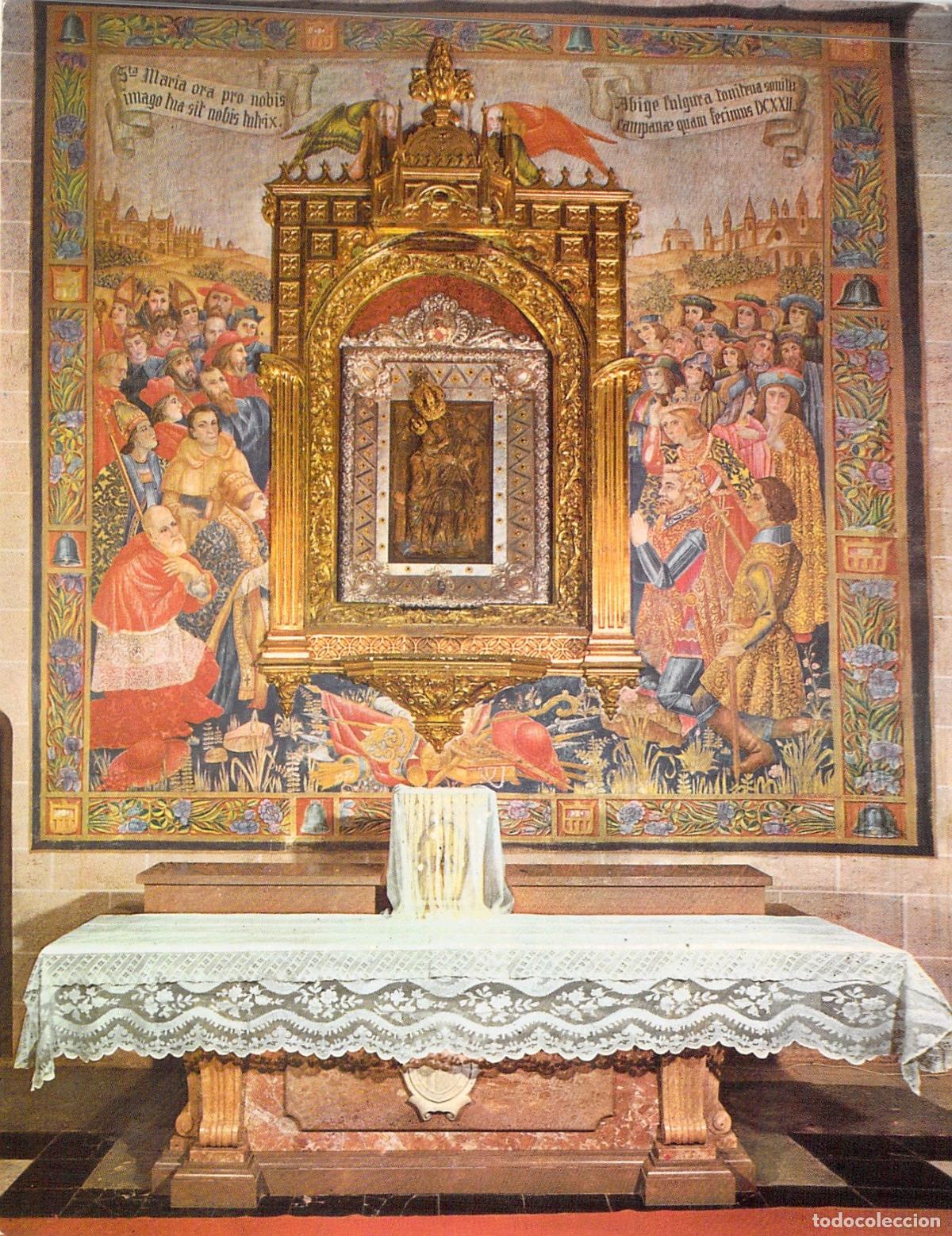 Postales: Postal Altar Mayor del Real Monasterio de Santa Mar&iacute;a de El Puig, Valencia