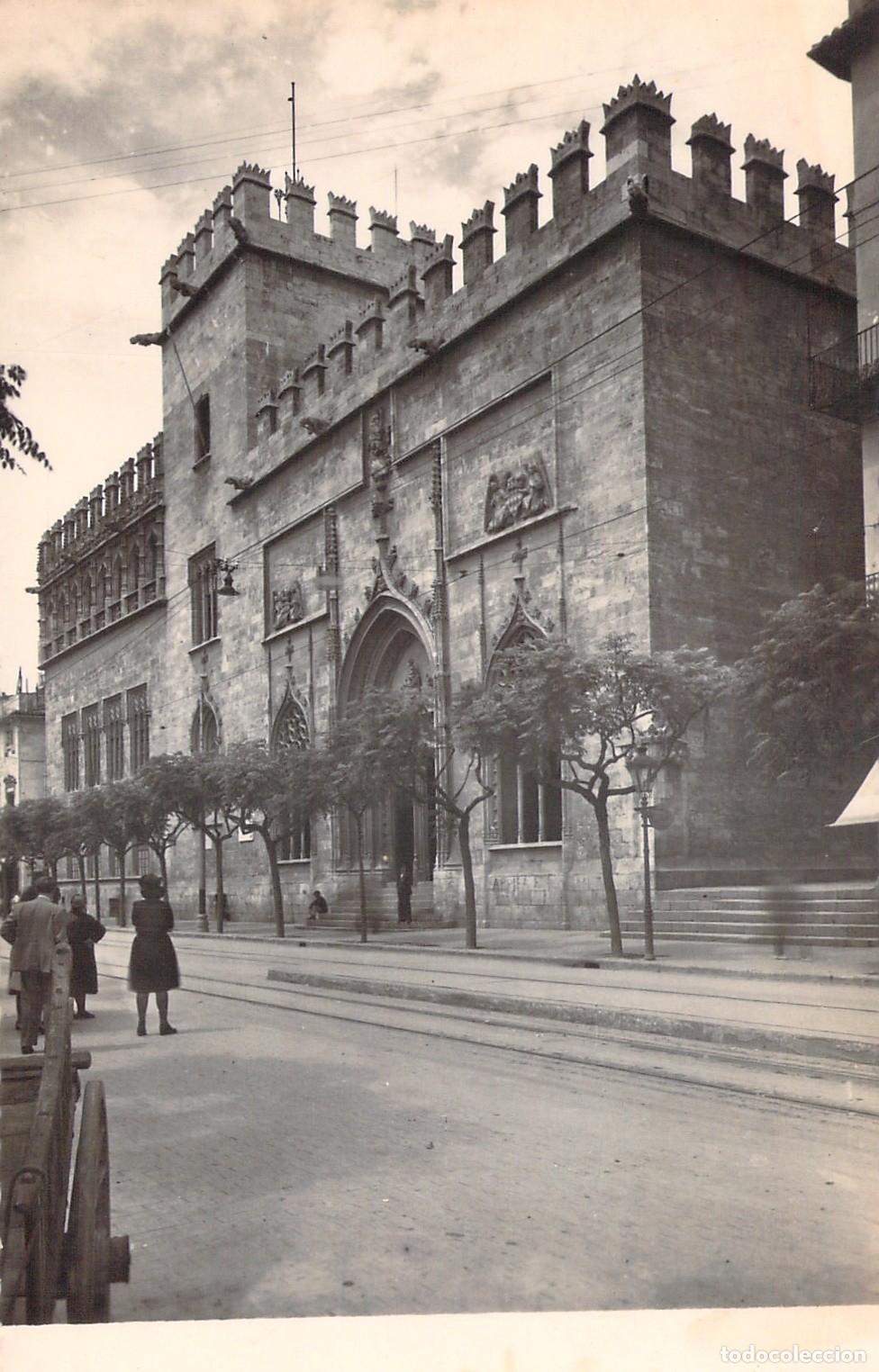 Postales: Postal de Valencia: Edificio de la Lonja de la Seda - Foto 1