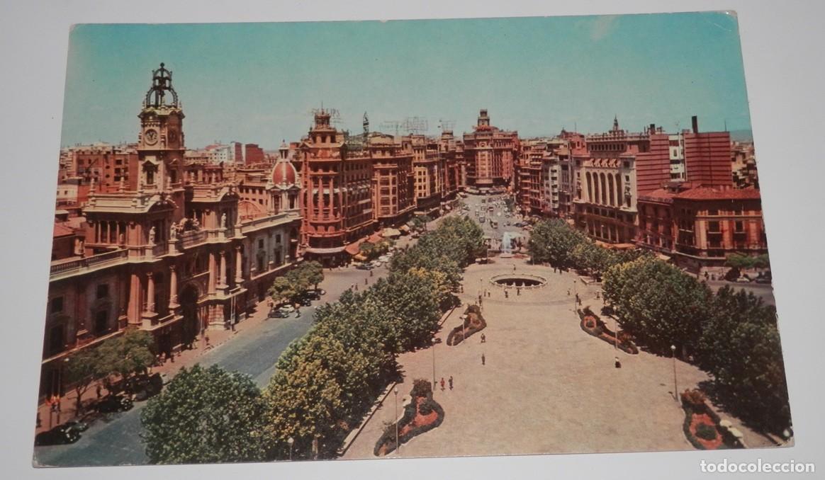 Postales: TARGETA POSTAL DE VALENCIA - PLAZA DEL CAUDILLO