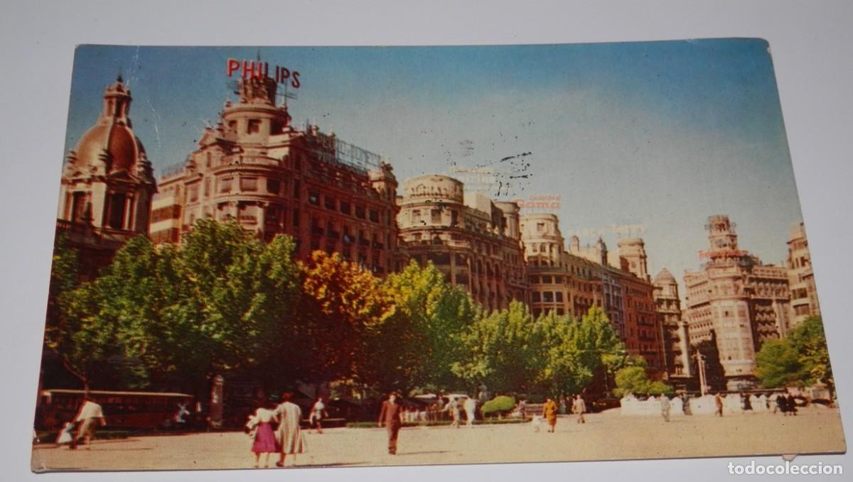 Postales: TARGETA POSTAL DE VALENCIA - PLAZA DEL CAUDILLO