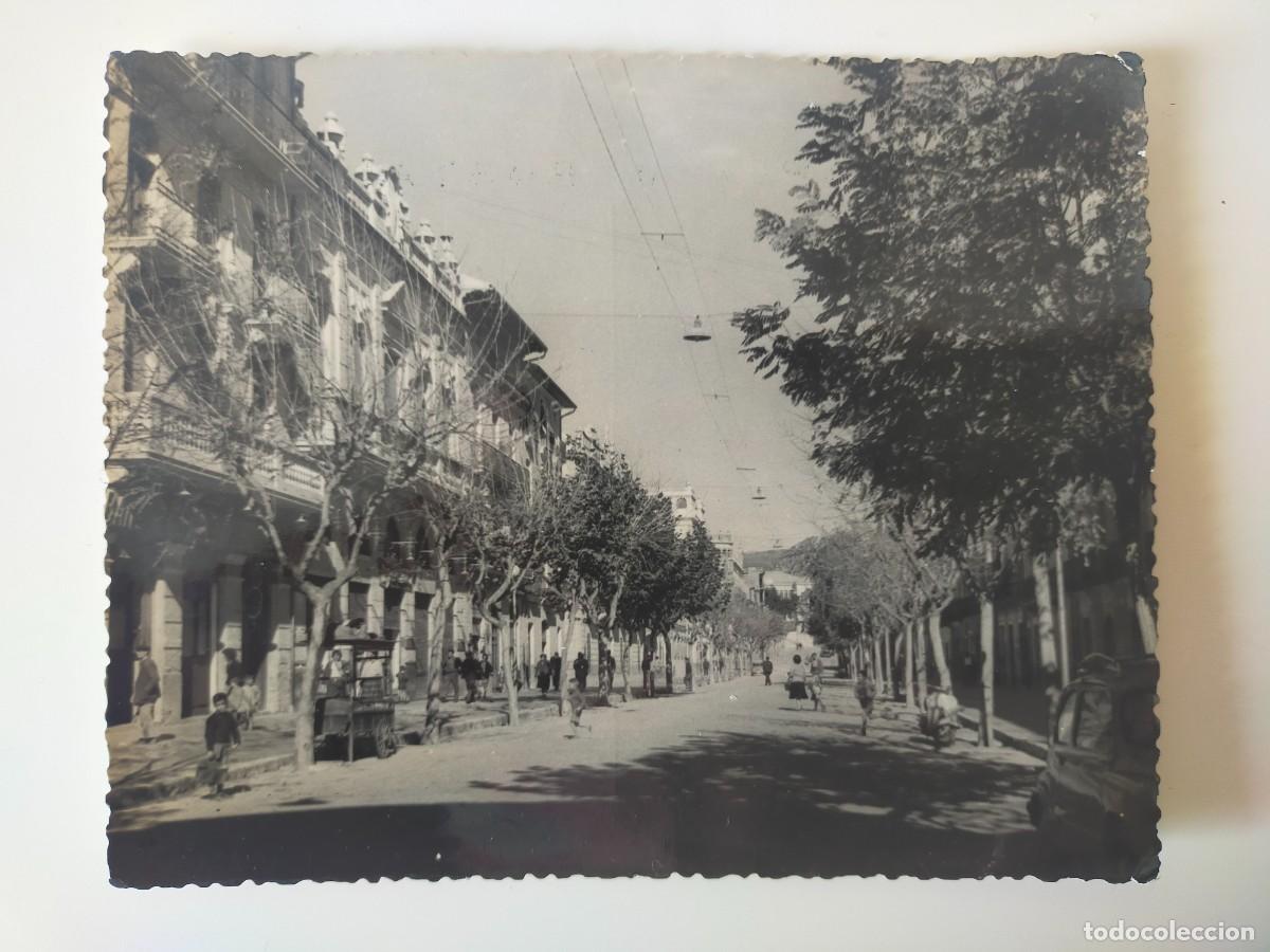 Postales: Tarjeta Postal JIJONA (Alicante): Avda Jos&eacute; Antonio - Foto Vicente Mira - Escrita.