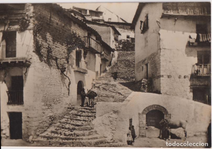 Postales: ANTIGUA FOTO / POSTAL MORELLA (CASTELLON) CUESTA DE LA PARRA - ESCRITA