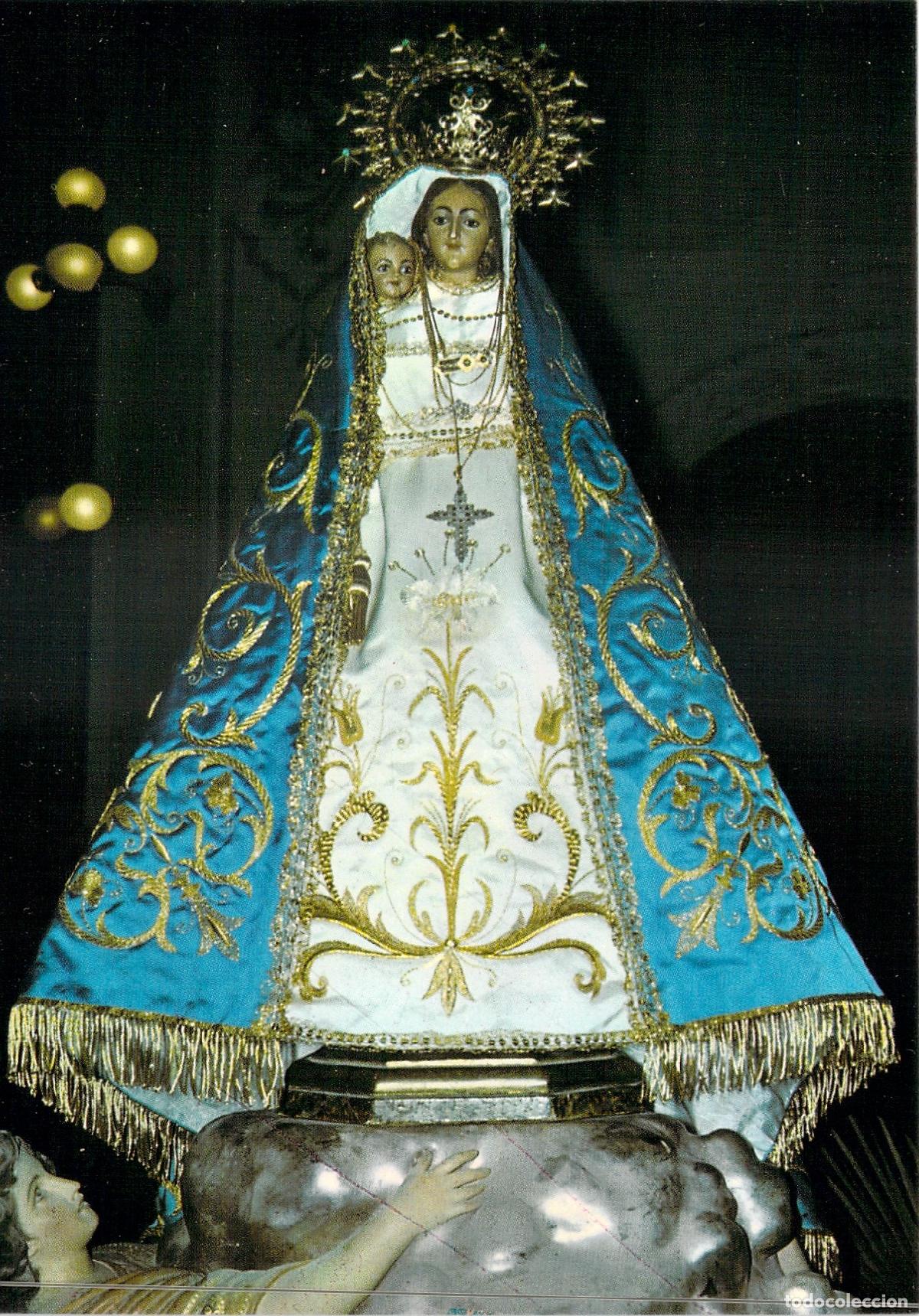 Postales: Postal de la Sant&iacute;sima Virgen del Sufragio, Patrona de Benidorm