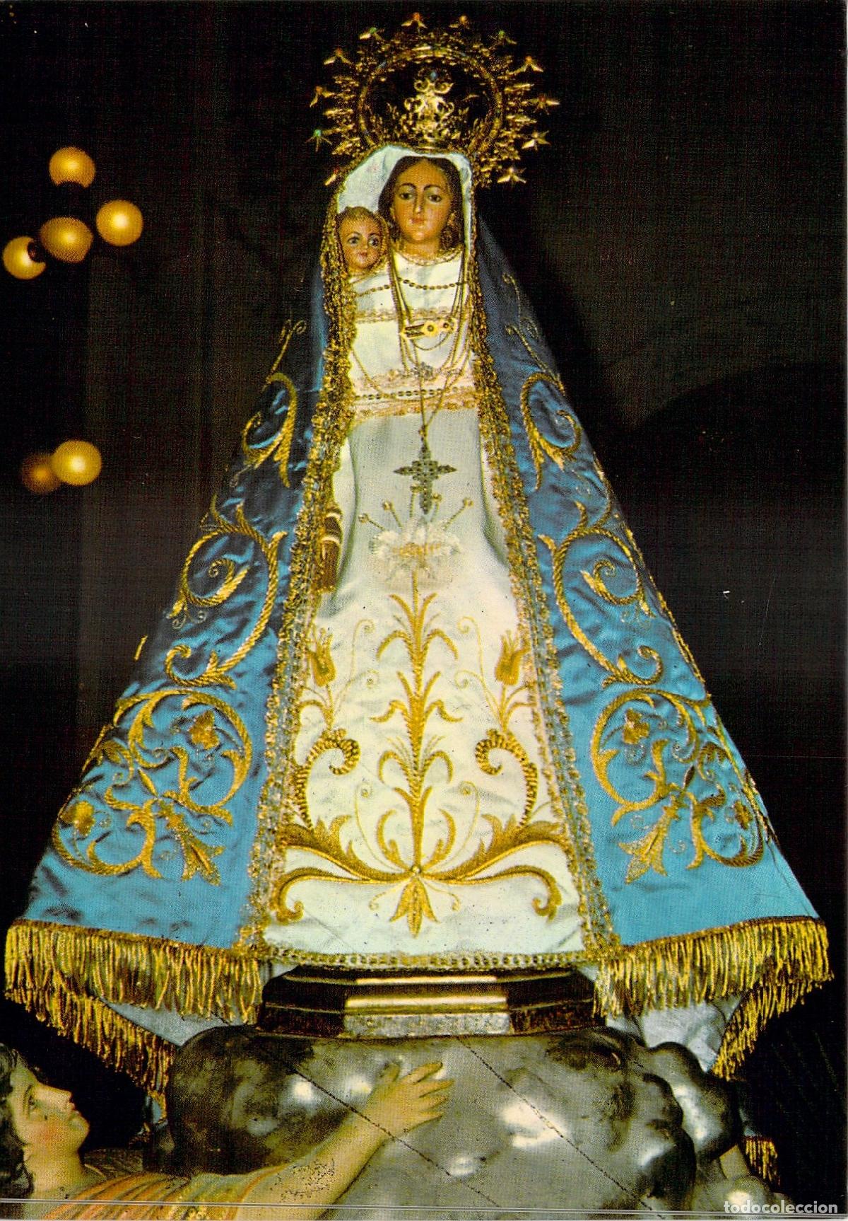 Postales: Postal de la Sant&iacute;sima Virgen del Sufragio, Patrona de Benidorm