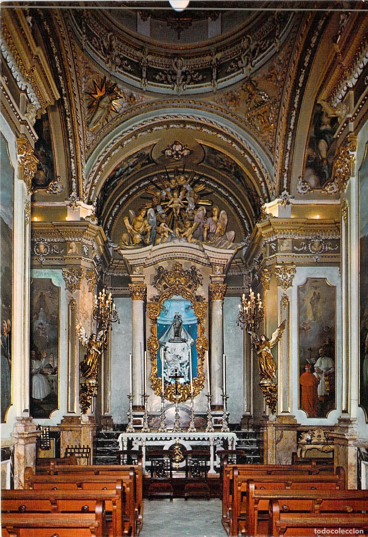 Postales: Postal Parroquia de la Asunci&oacute;n y Capilla Virgen de Aguas Vivas Carcaixent
