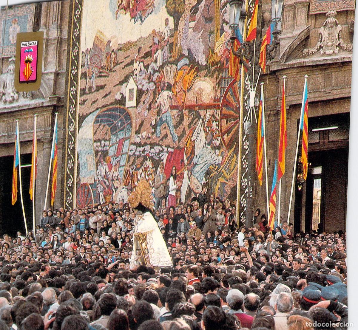 Postales: Postal Valencia Traslado de la Virgen de los Desamparados