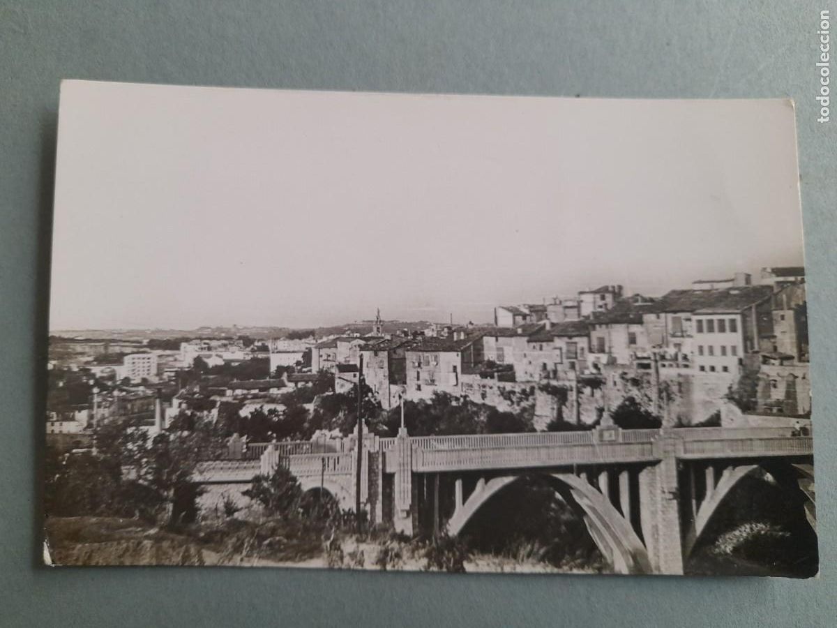 Postales: Postal onteniente (alicante), panor&aacute;mica, papeler&iacute;a San Carlos, a&ntilde;os 60 aprox