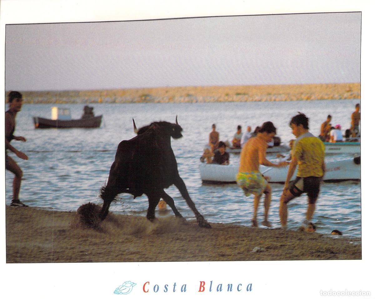 Postales: Postal de D&eacute;nia Costa Blanca Fiesta de Bous a la Mar