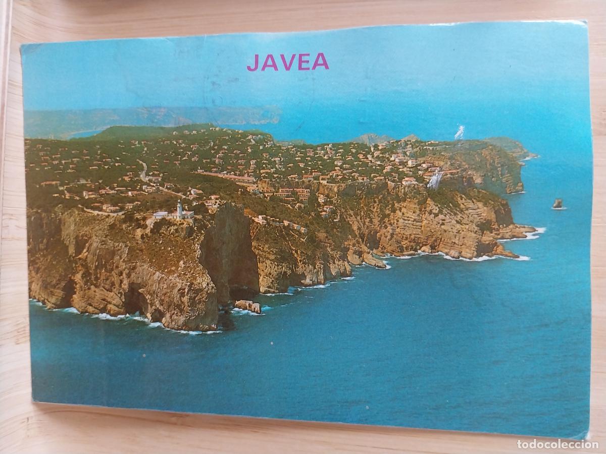 Postales: JAVEA ALICANTE ED HNOS GALIANA 28 CIRCULADA A&Ntilde;OS 80