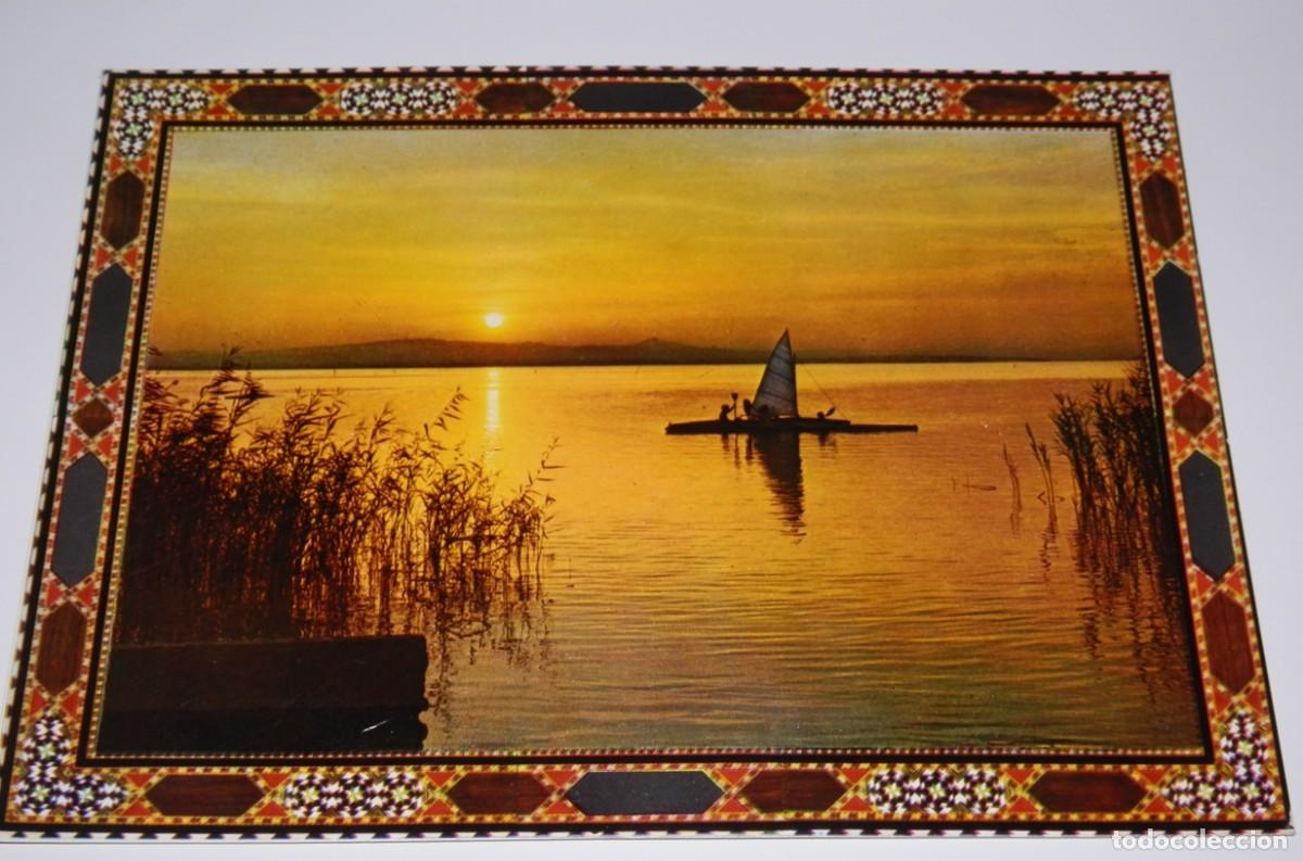 Postales: TARGETA POSTAL DE VALENCIA - LAGO DE LA ALBUFERA