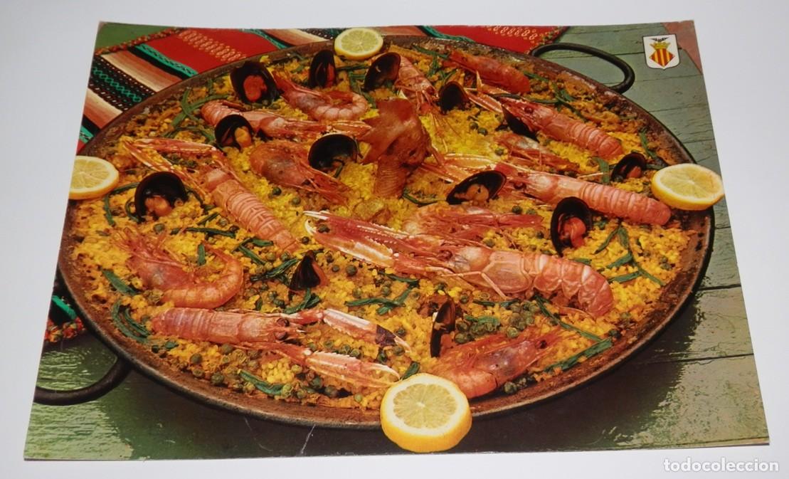 Postales: TARGETA POSTAL DE VALENCIA - PAELLA VALENCIANA